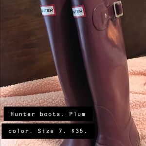 Hunter boots